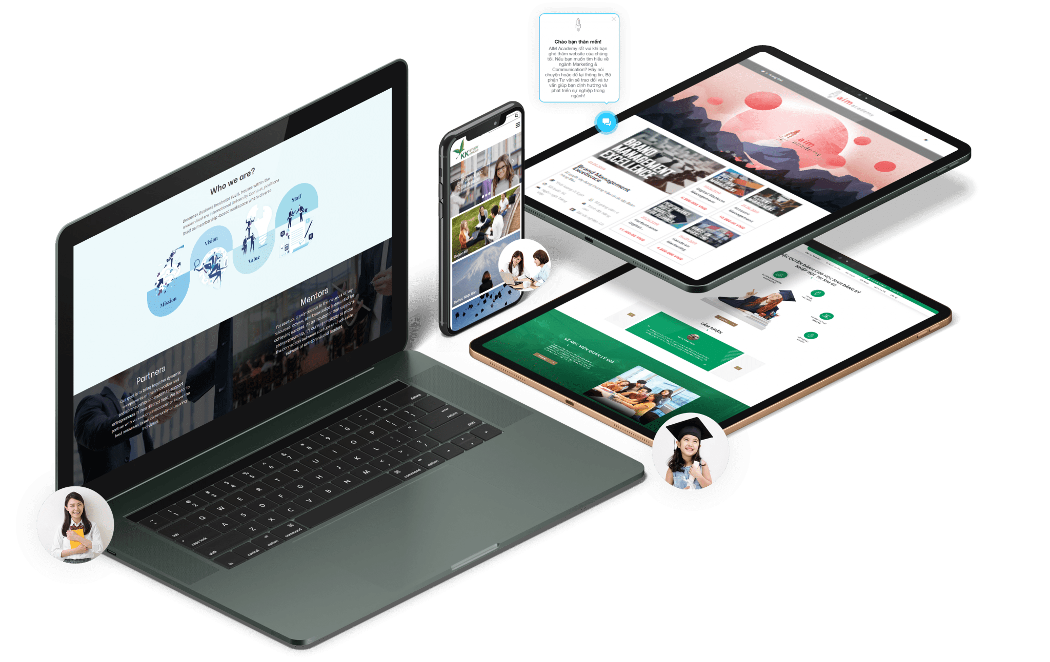 dich vu thiet ke web giao duc