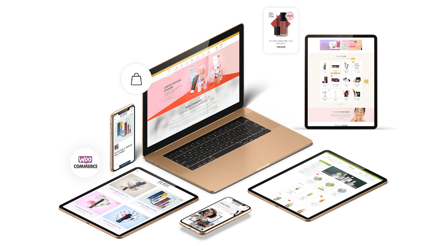 dich vu thiet ke website my pham