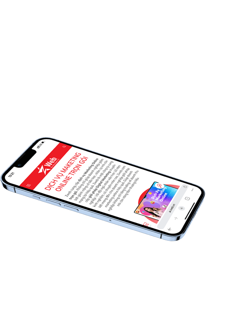 Ảnh dưới phone dich vụ marketing online