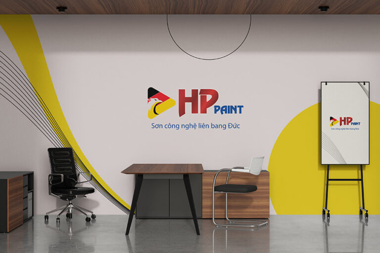Thiết kế thương hiệu HP Paint