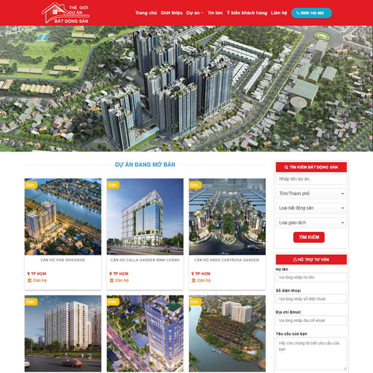 Theme wordpress bất động sản 04