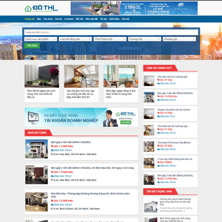 Theme wordpress bất động sản 5