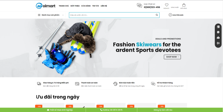 Theme wordpress bán sản phẩm công nghệ