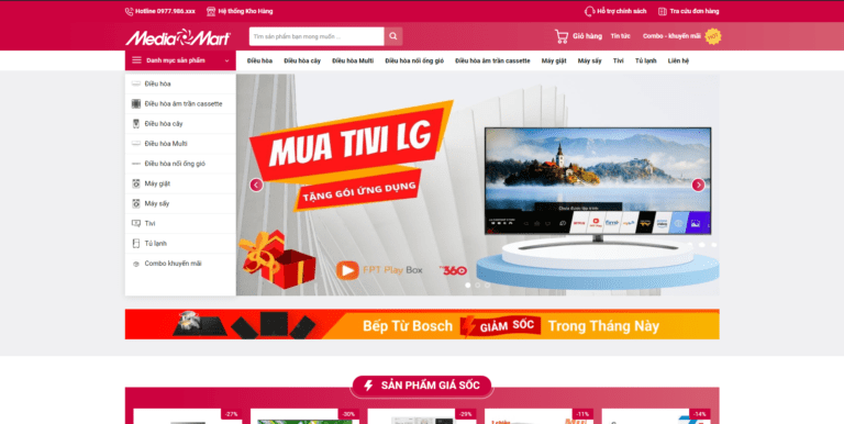 Theme wordpress điện máy 02