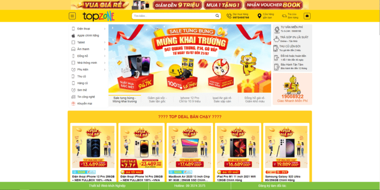 Theme wordpress bán điện thoại 07