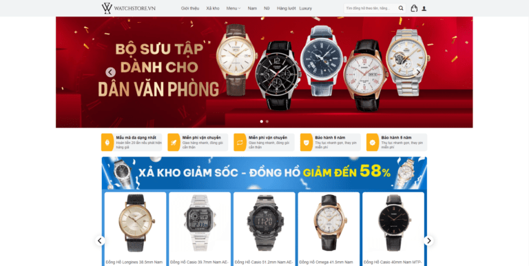 Theme wordpress đồng hồ 04