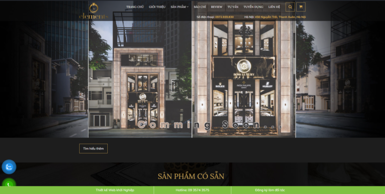 Theme wordpress bán đồng hồ 03