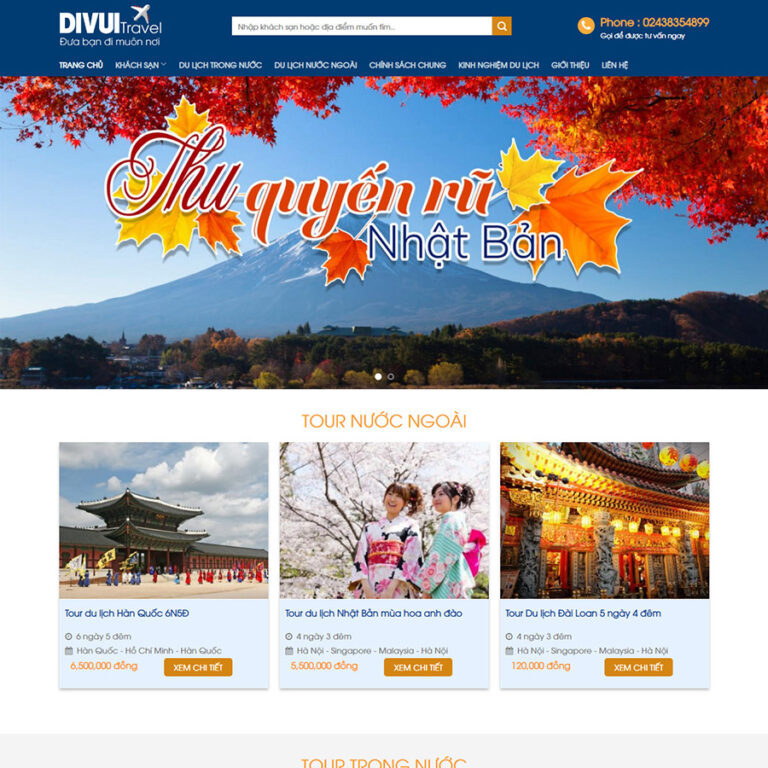Theme wordpress du lịch 03