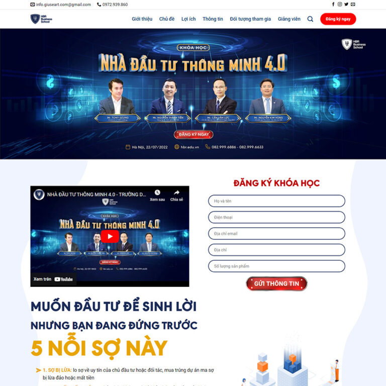 Theme wordpress bán khóa học 04