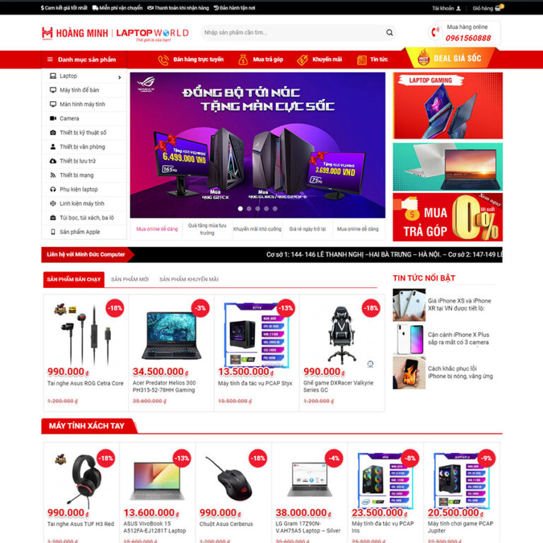 Theme wordpress bán máy tính 03