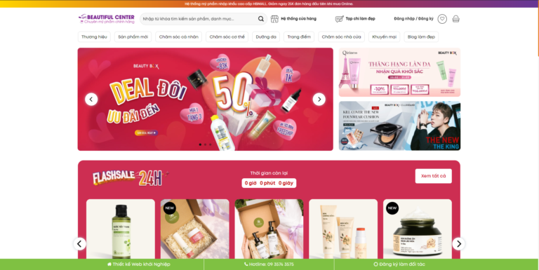Theme wordpress mỹ phẩm 19