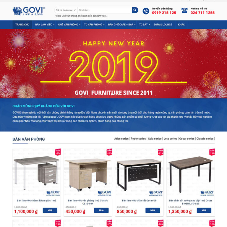 Theme wordpress bán nội thất 08