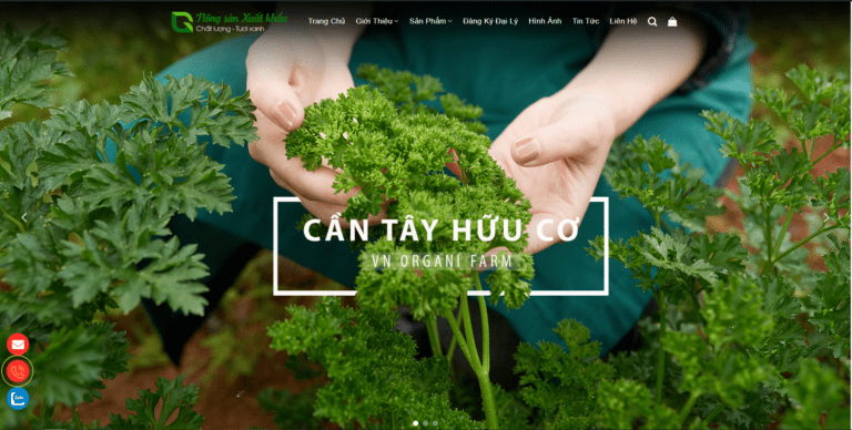 Theme wordpress nông sản 02
