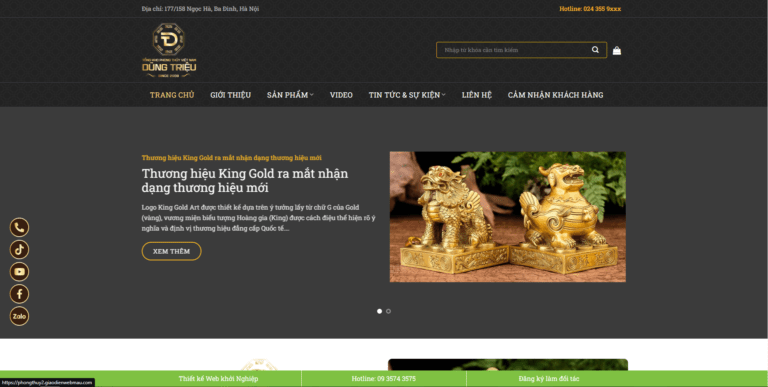 Theme wordpress bán đồ phong thủy 02