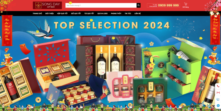Theme wordpress bán quà tết 01