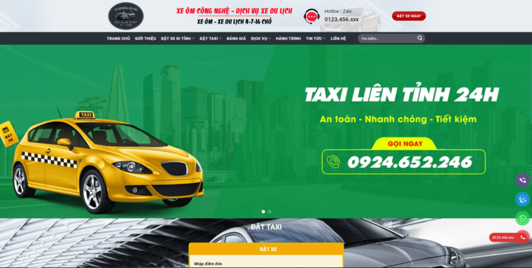 Theme wordpress taxi 02