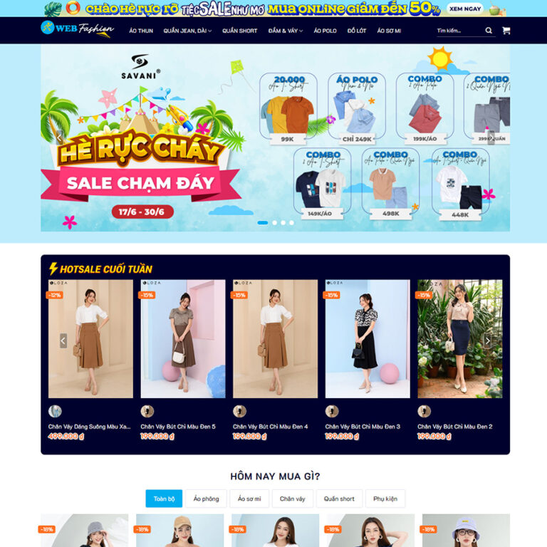 Theme wordpress thời trang 10 cao cấp