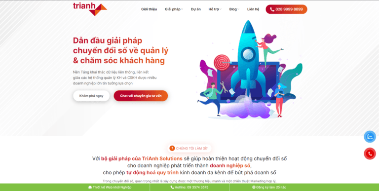 Theme wordpress dịch vụ chuyển đổi số