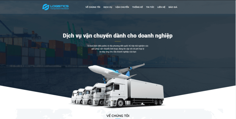 Theme wordpress dịch vụ vận chuyển – giao hàng 02