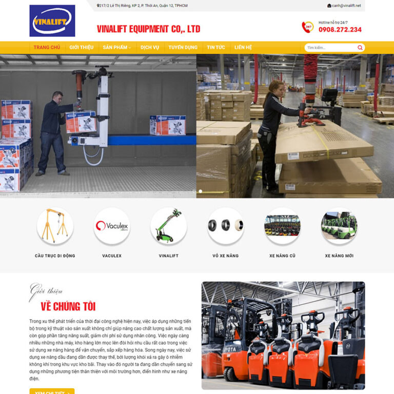 Theme wordpress flatsome xây dựng 01